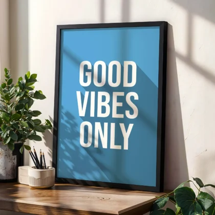 Good Vibes Only Wall Art