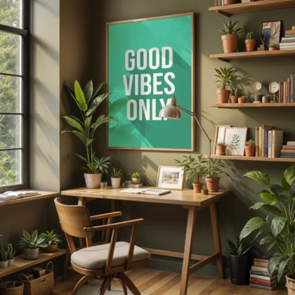 Good Vibes Only Wall Art