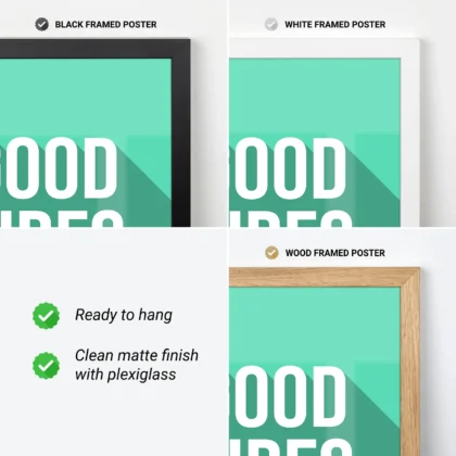 Good Vibes Only Wall Art