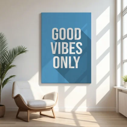 Good Vibes Only Wall Art