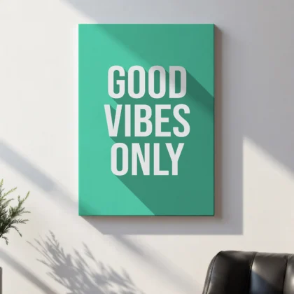 Good Vibes Only Wall Art