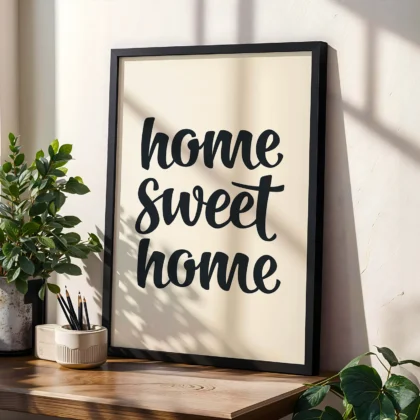 Home Sweet Home – Poster or Canvas Print