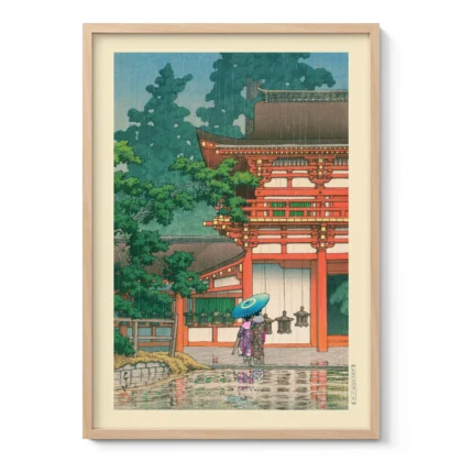 Kasuga-Schrein – Hasui Kawase Wandbild
