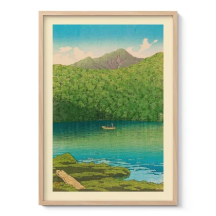 Morning at Tsutanuma Pond by Hasui Kawase