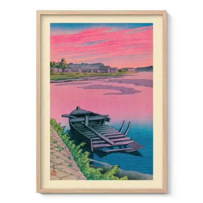 Akita Tsuchizaki – Hasui Kawase Wandbild