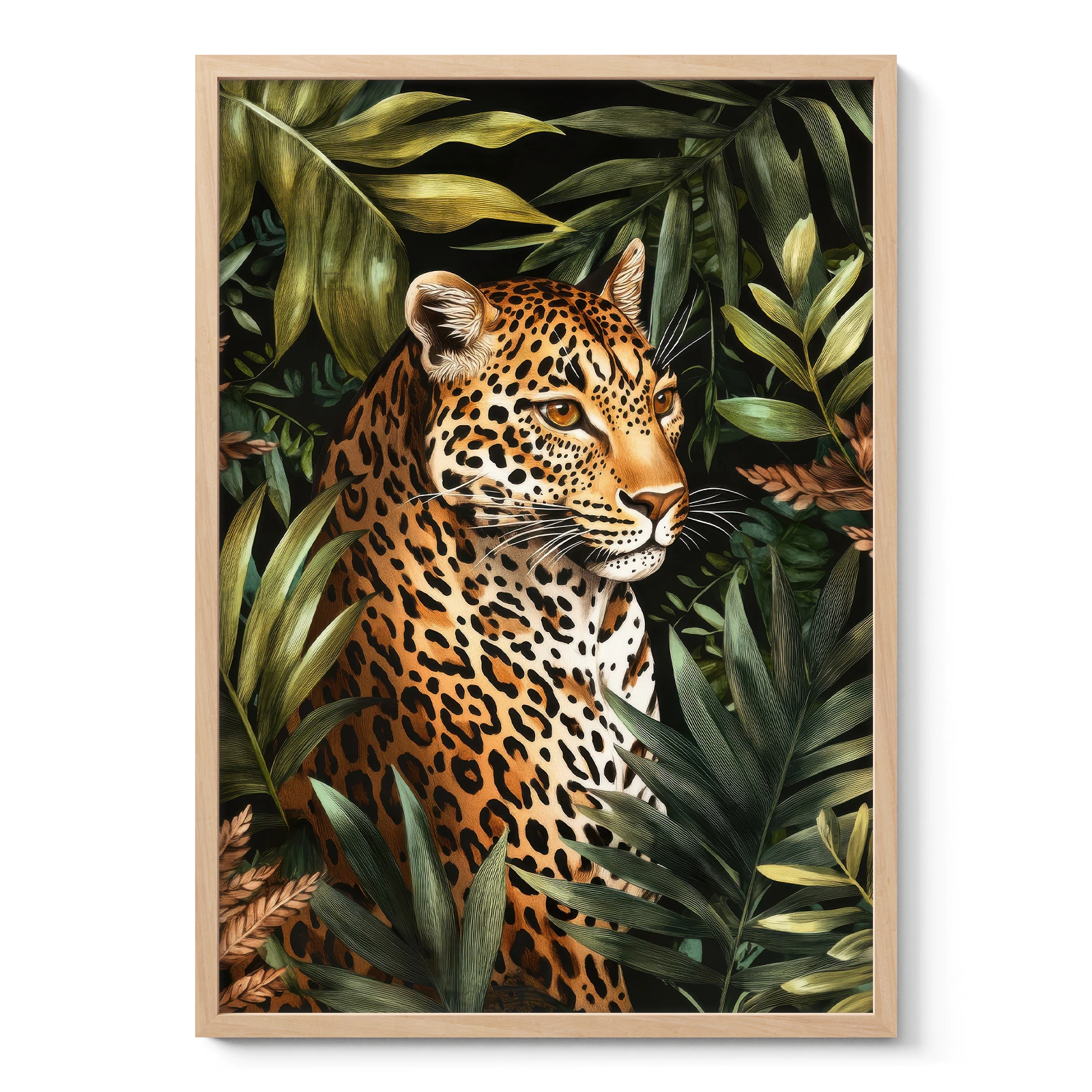 Leopard Wall Art – Poster or Canvas Print