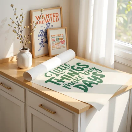 Little Things Make Big Days Poster or Canvas Print