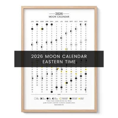2026 Lunar Calendar – Eastern Time (ET)