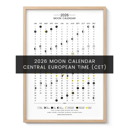 2026 Lunar Calendar – Central European Time (CET)