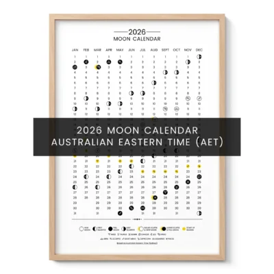 2026 Lunar Calendar – Australian Eastern Time (AET)