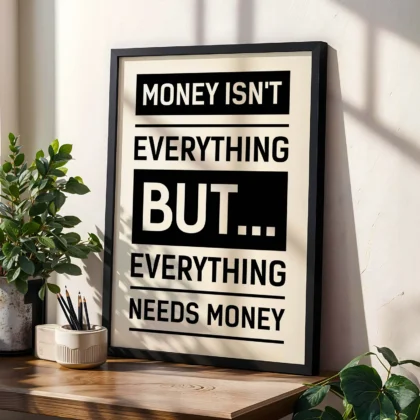Money Isn’t Everything Wall Art