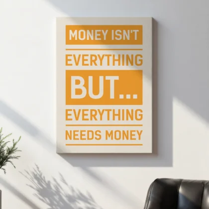 Money Isn’t Everything Wall Art