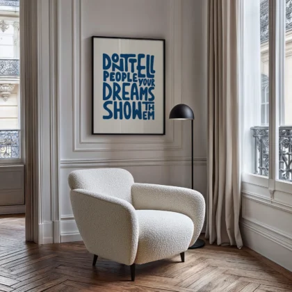 Motivational Quote Poster or Canvas Print