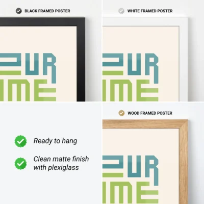 Our Time Has Value – Poster or Canvas Print