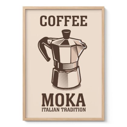 Kavos paveikslas – Moka kavinukas