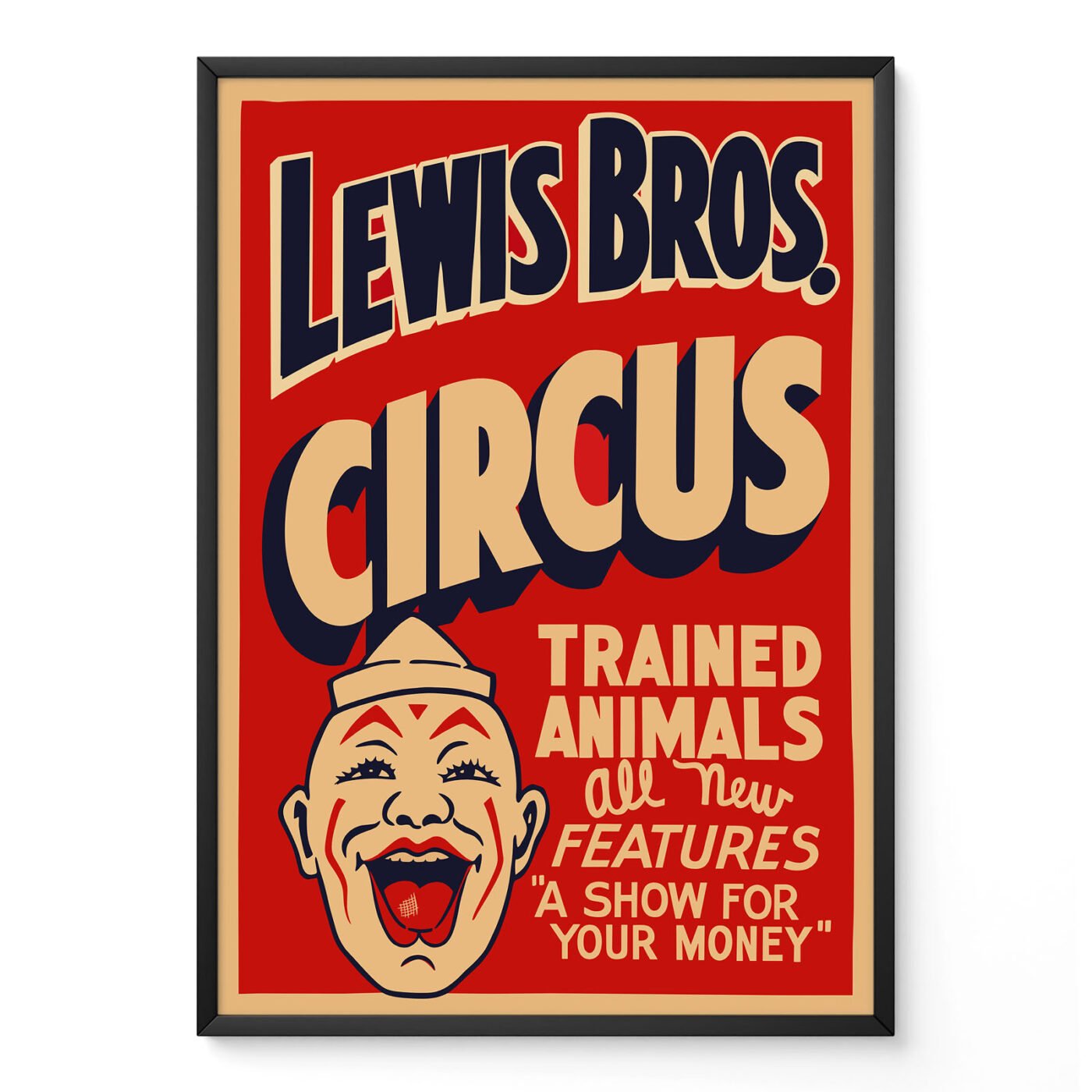 Vintage Circus Wall Art