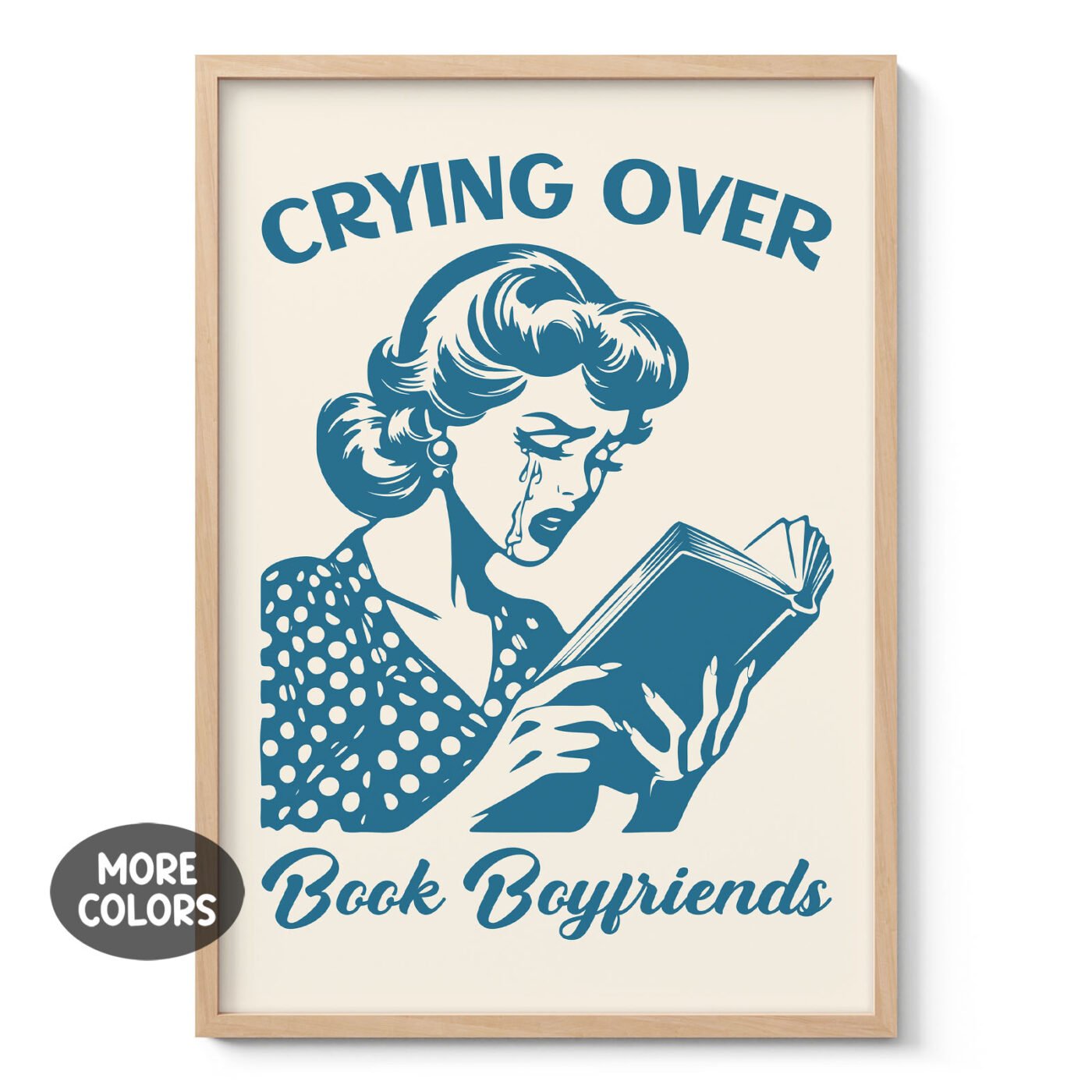 Retro Woman Wall Art – Lost in Romance