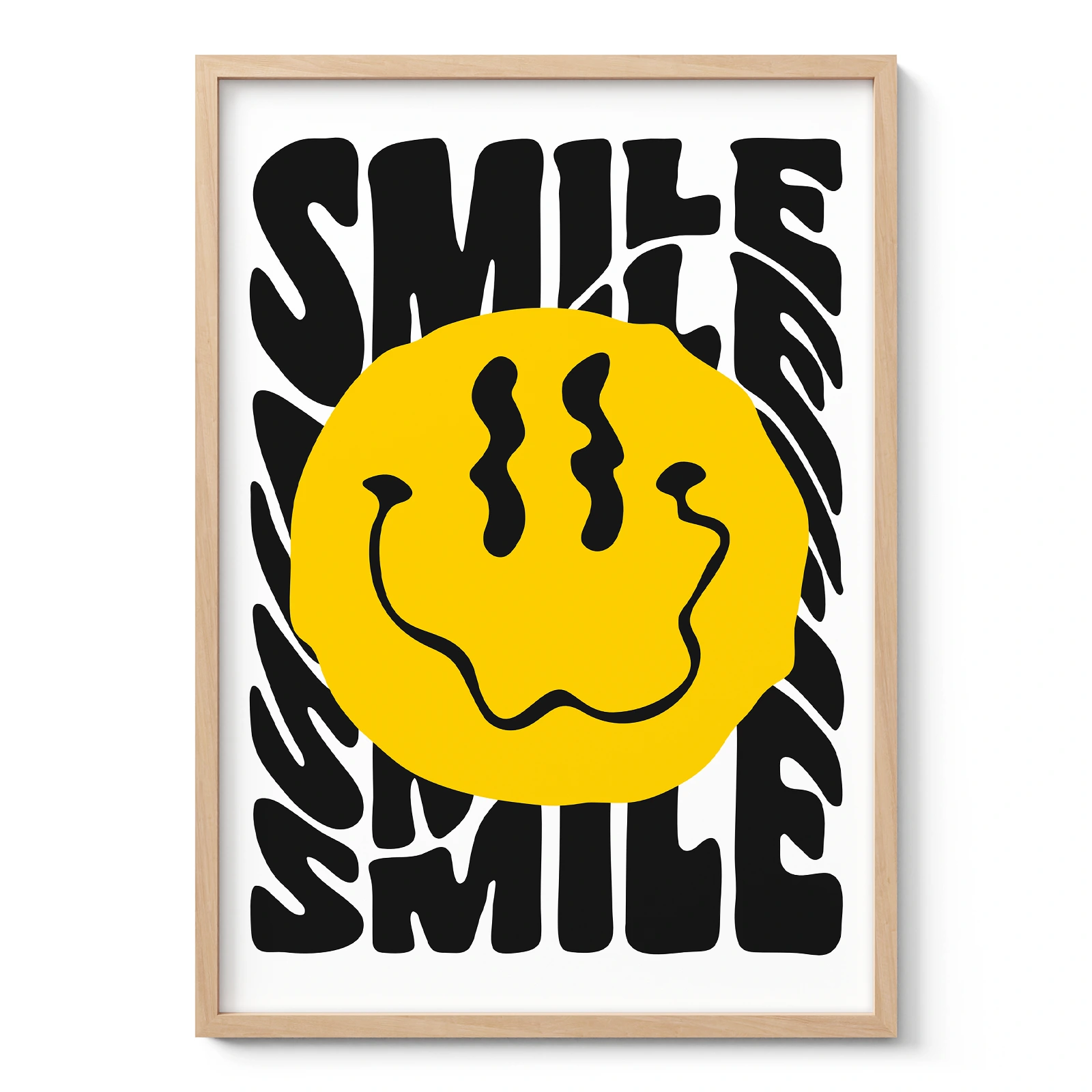 Wandbild – Smile