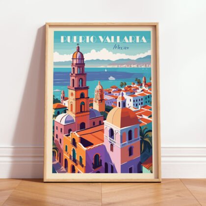 Wandbild – Puerto Vallarta, Mexiko