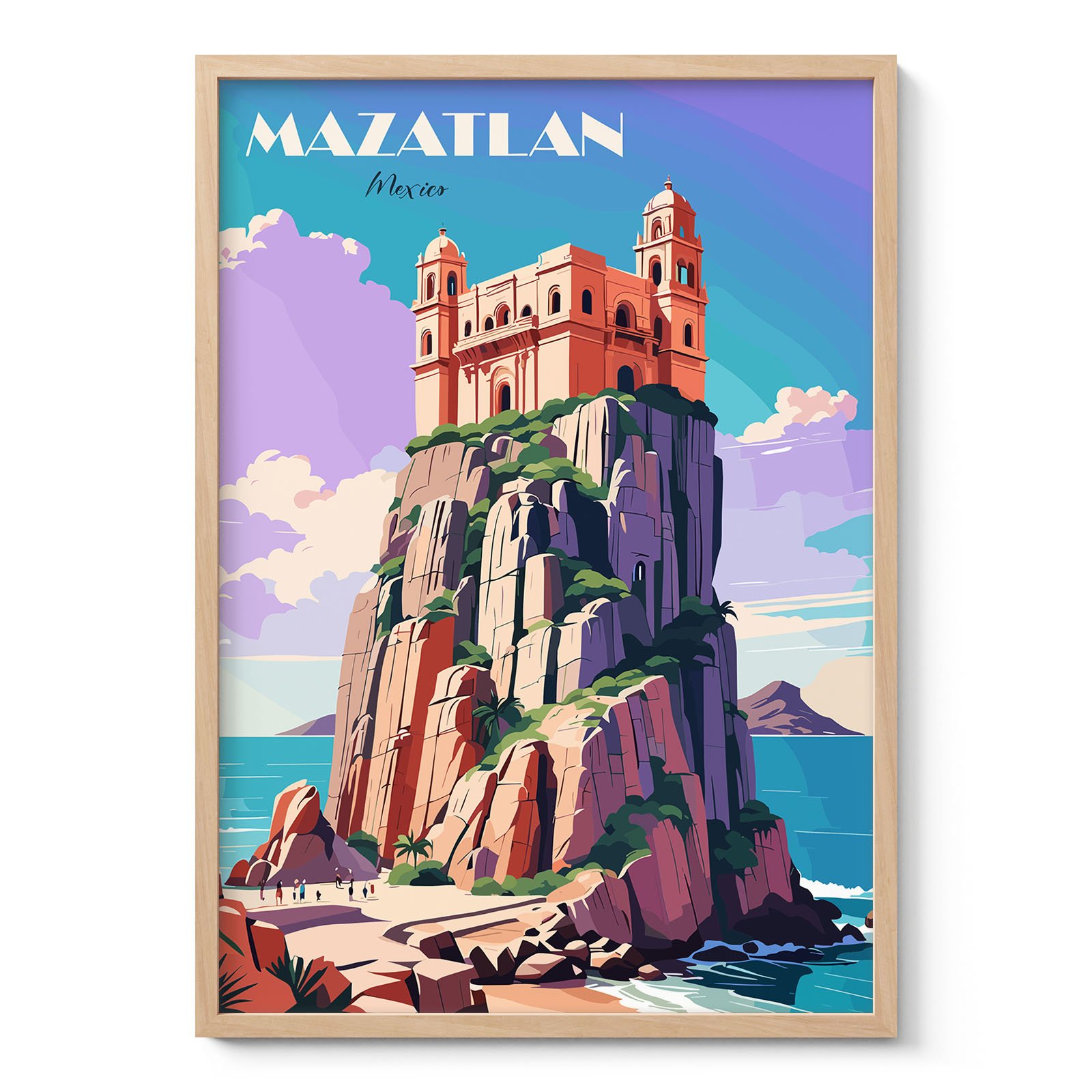 Wandbild – Mazatlán, Mexiko