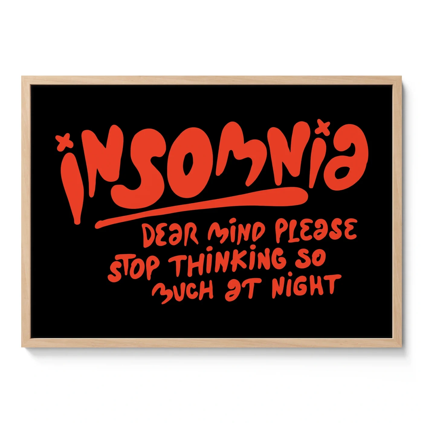 Dear Mind, Stop Thinking So Much at Night