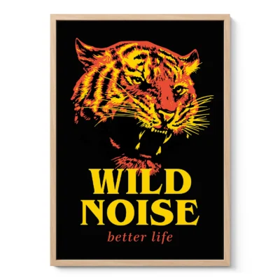 Tigro paveikslas – Wild Noise
