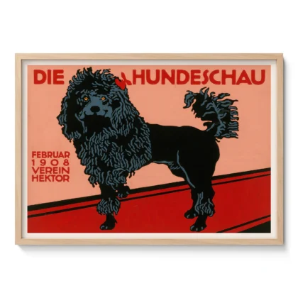 Vintage Dog Show Wall Art