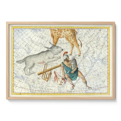 Paveikslas – Antikinis dangaus žemėlapis