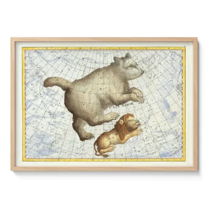Wandbild – Sternbild Großer Bär