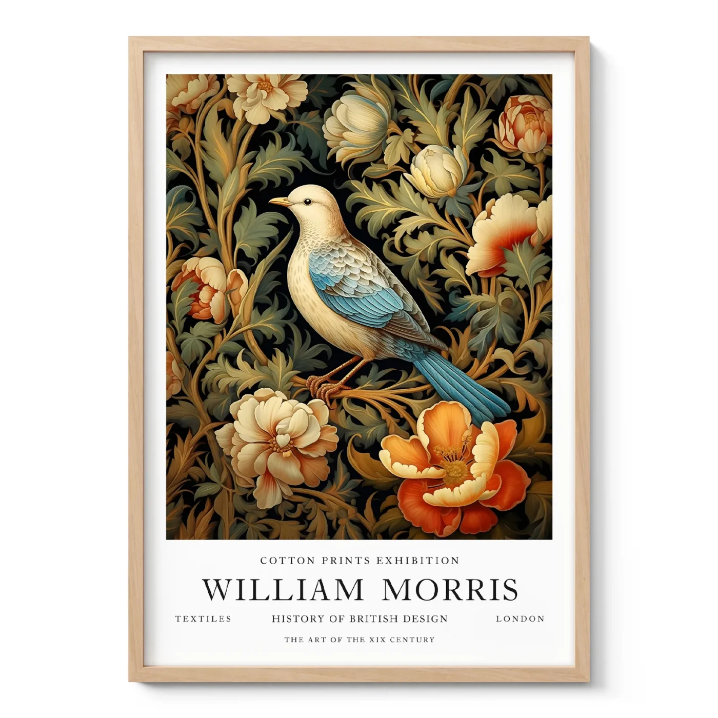 William Morris – Bird Wall Art