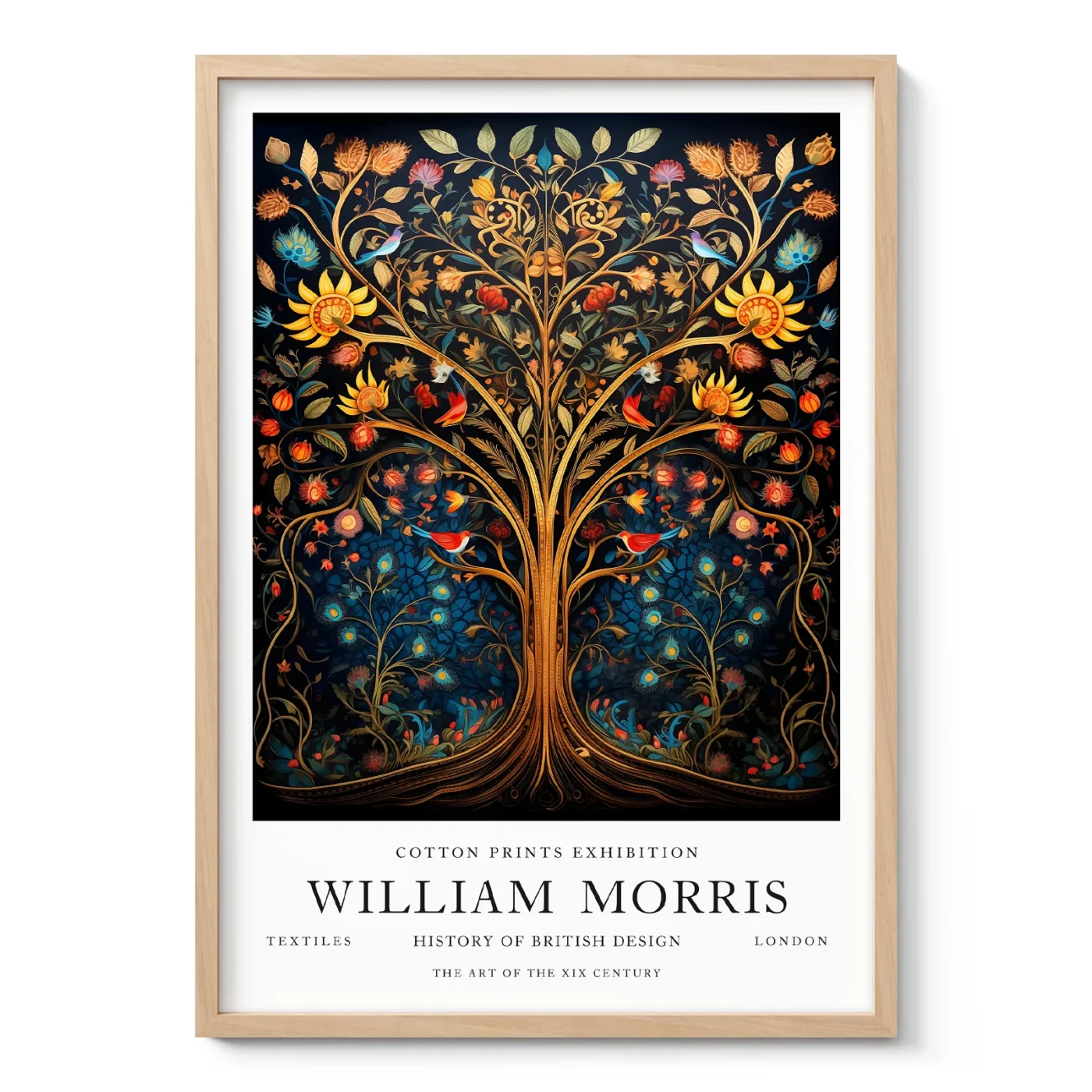William Morris – Tree of Life Wall Art