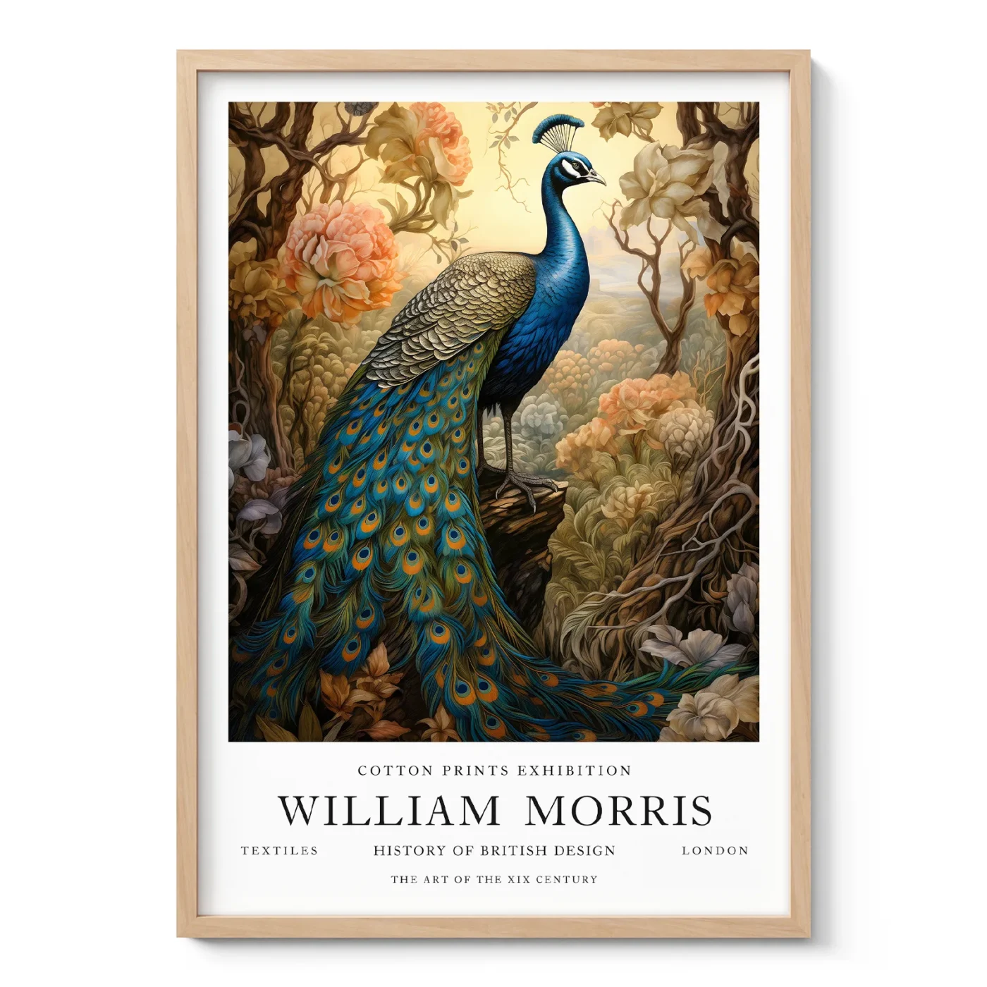 William Morris – Peacock Wall Art