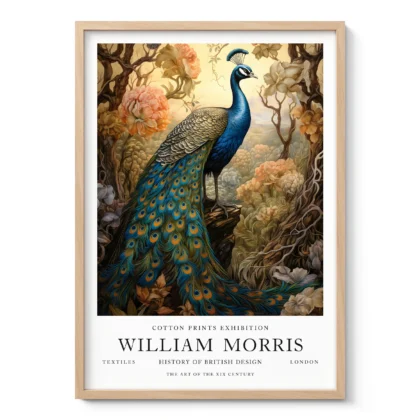 William Morris – Peacock Wall Art