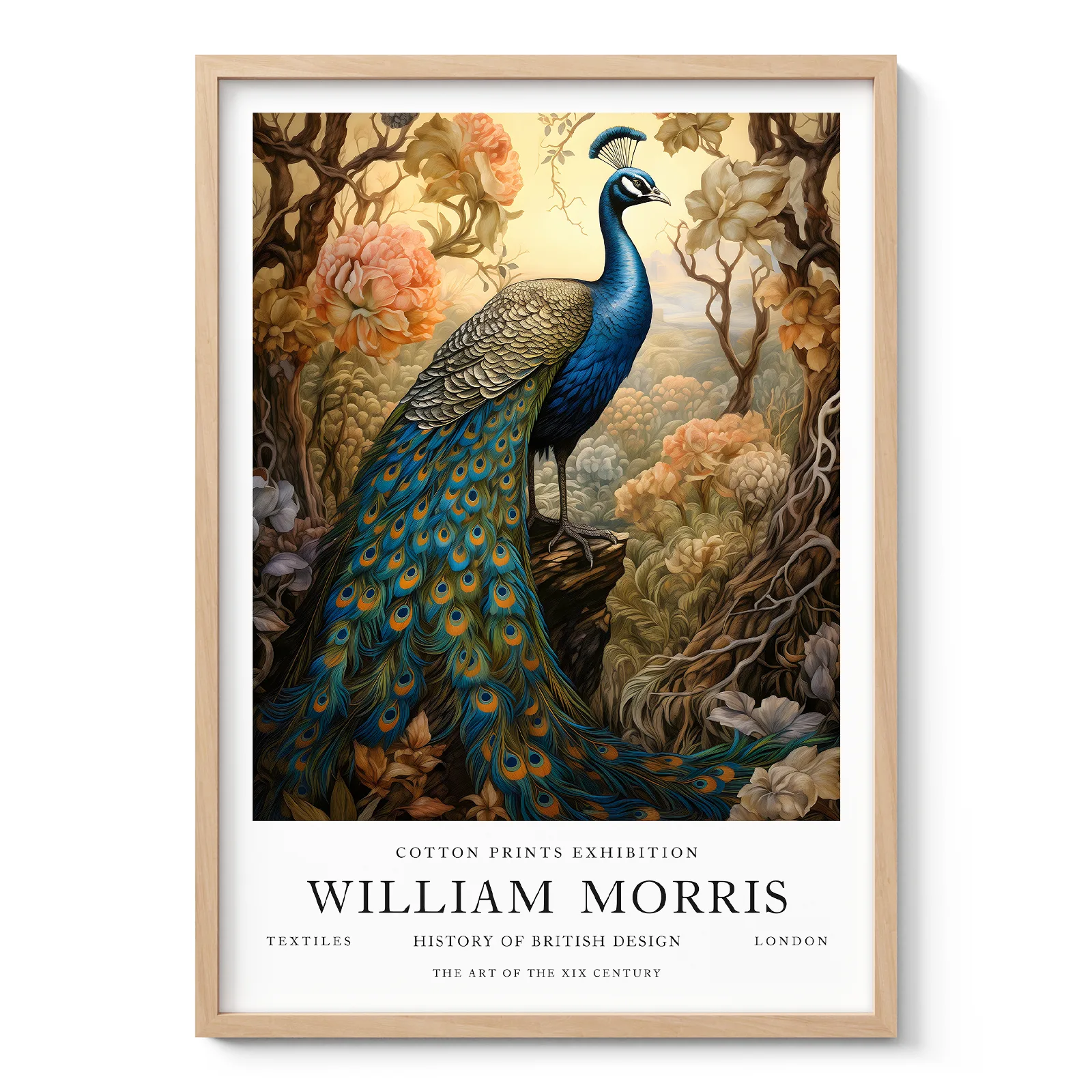 William Morris – Peacock Wall Art