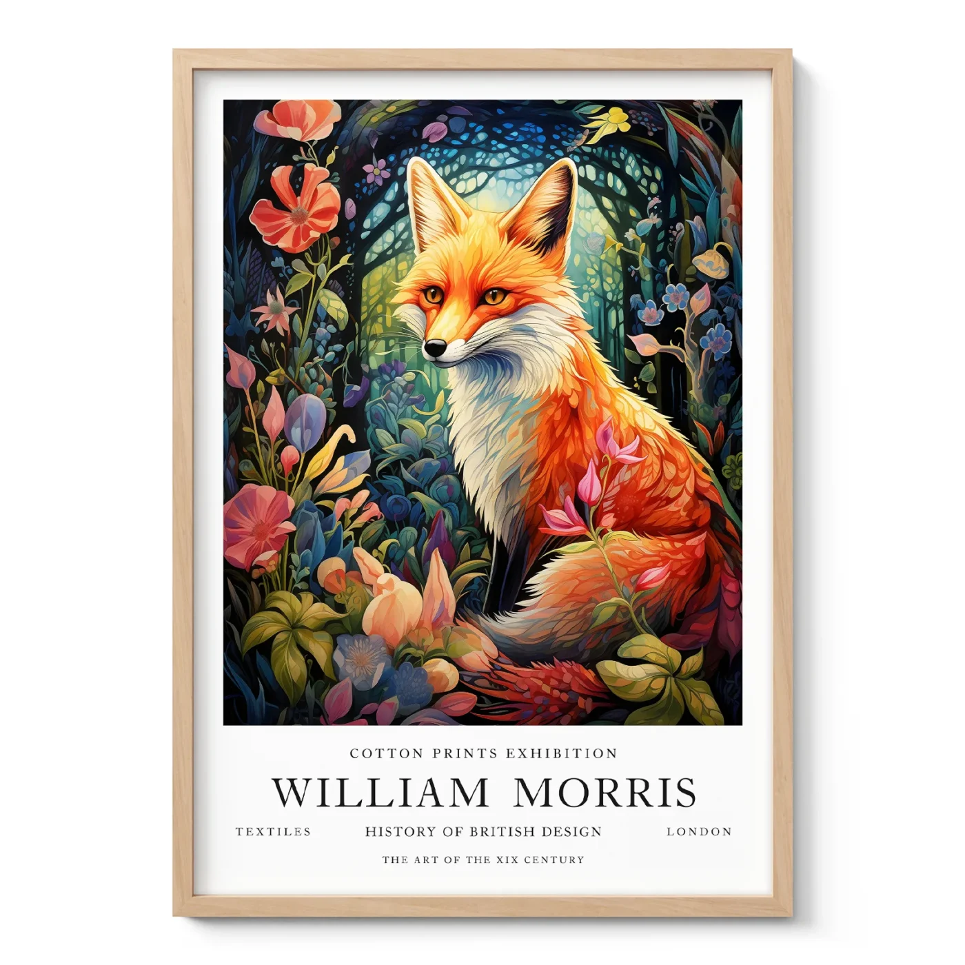 William Morris – Fox Wall Art