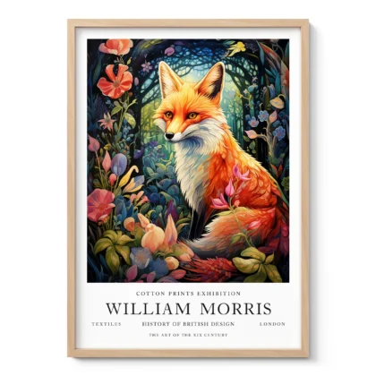 William Morris – Fox Wall Art