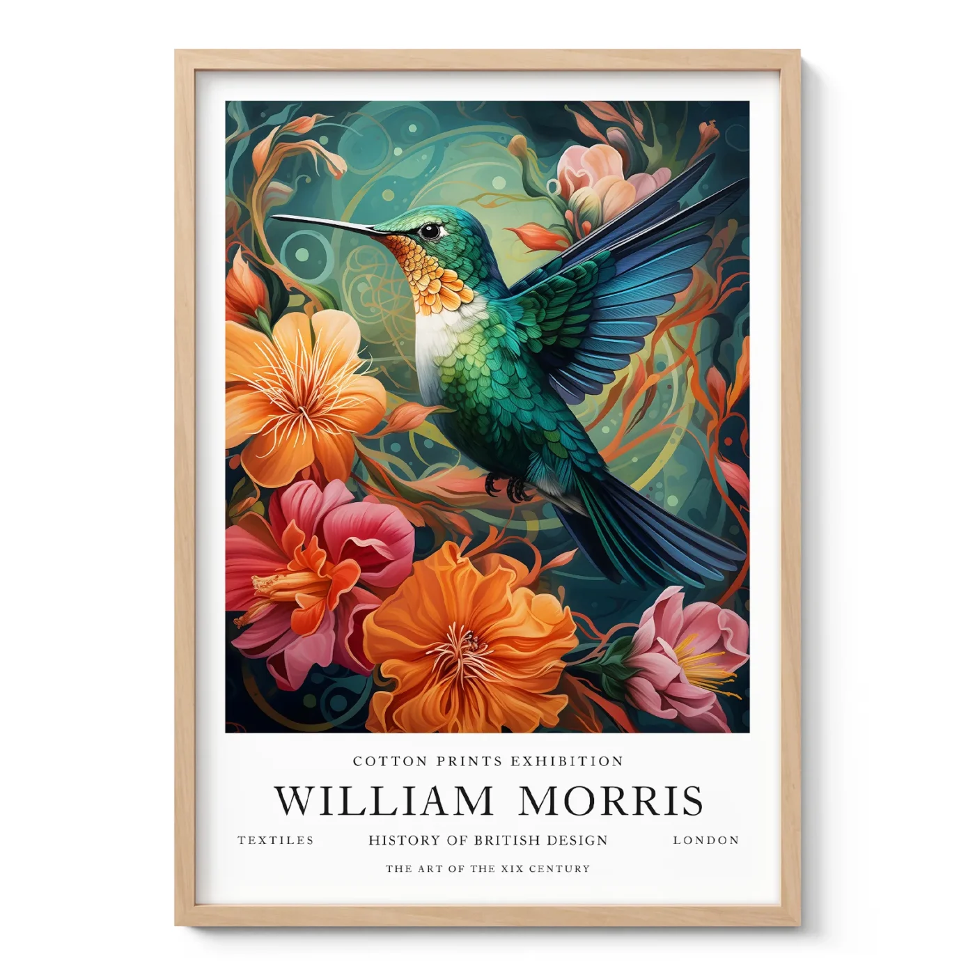 William Morris – Hummingbird Art Print