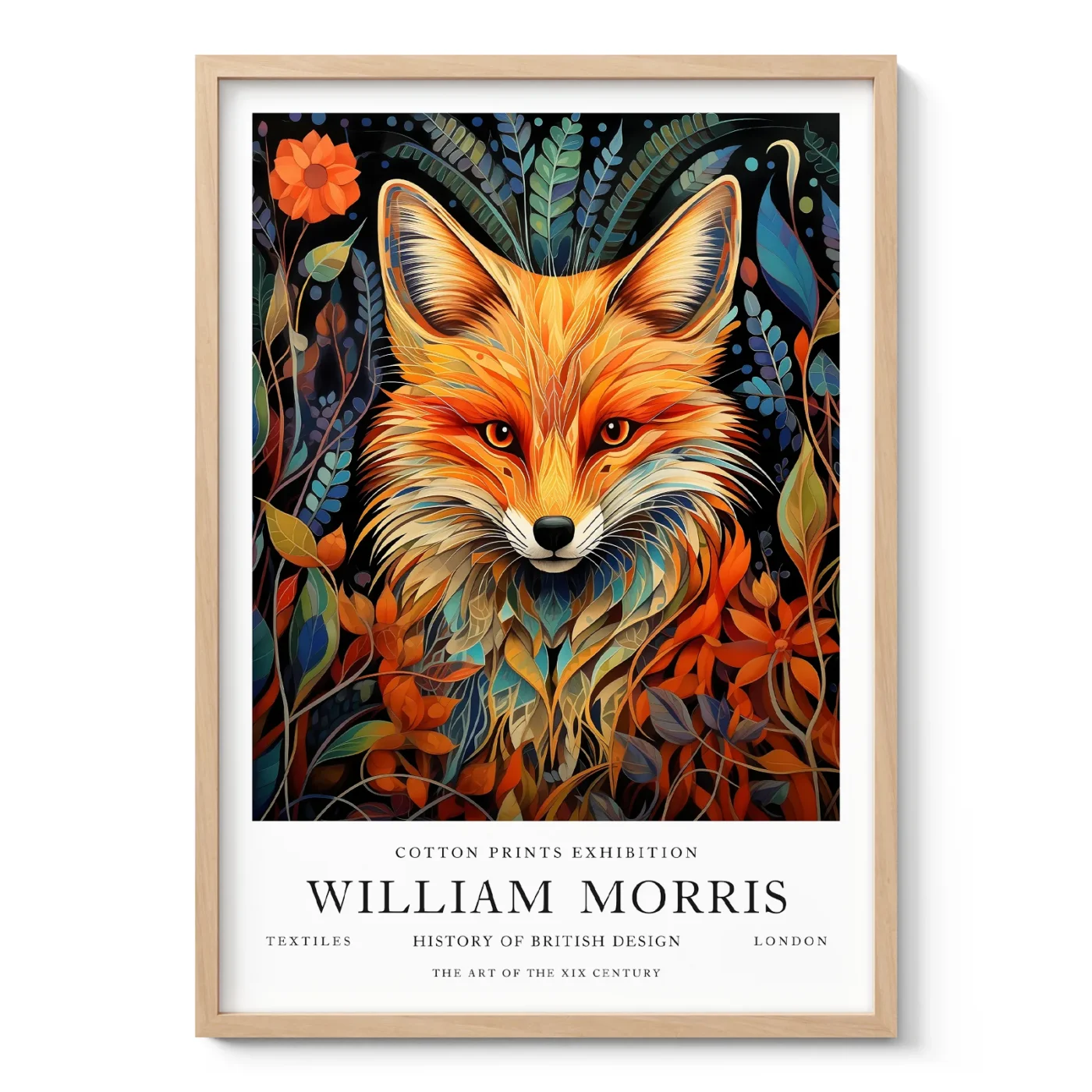 William Morris – Fox Art Print