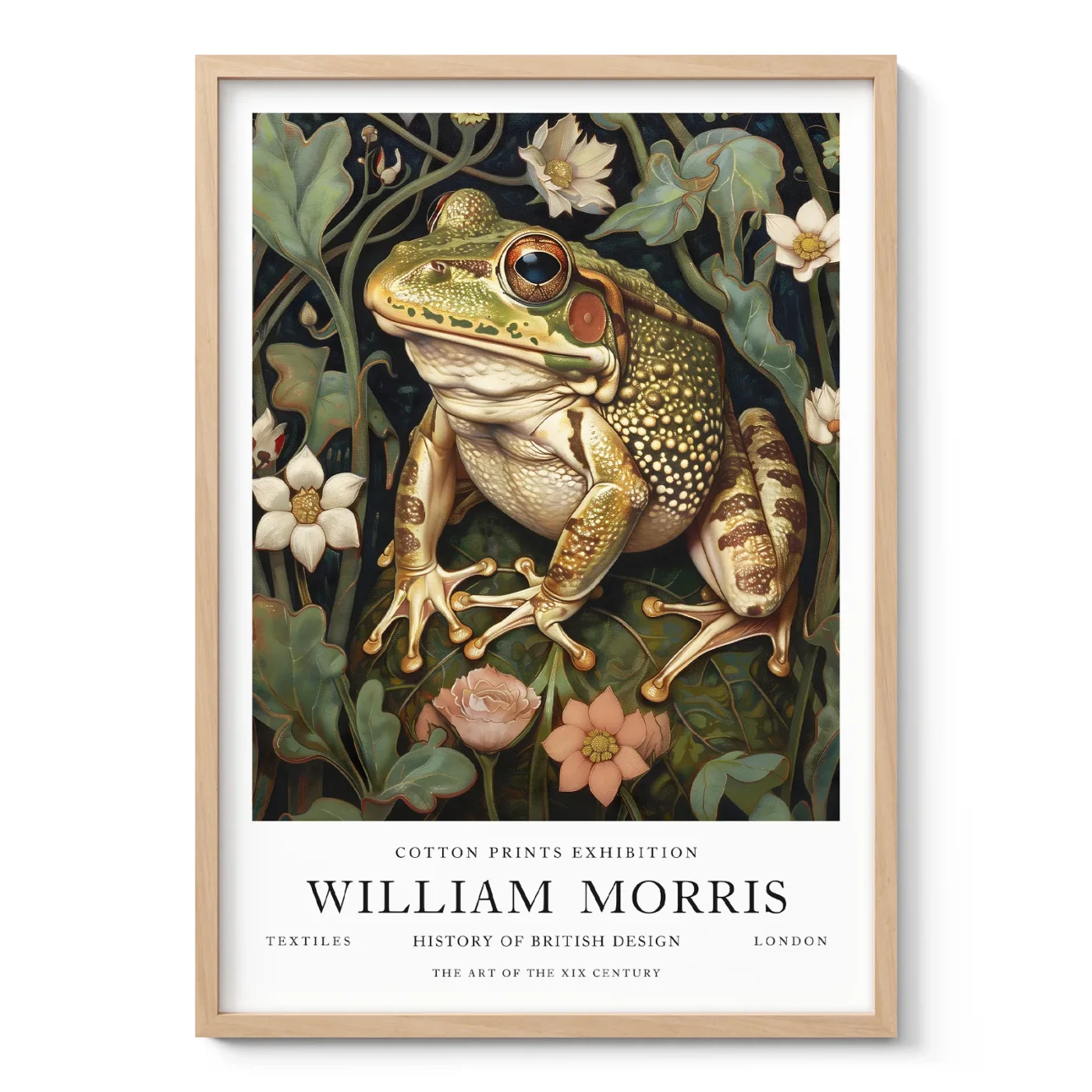 William Morris – Frog Wall Art