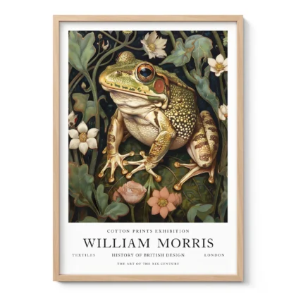 William Morris – Frog Wall Art