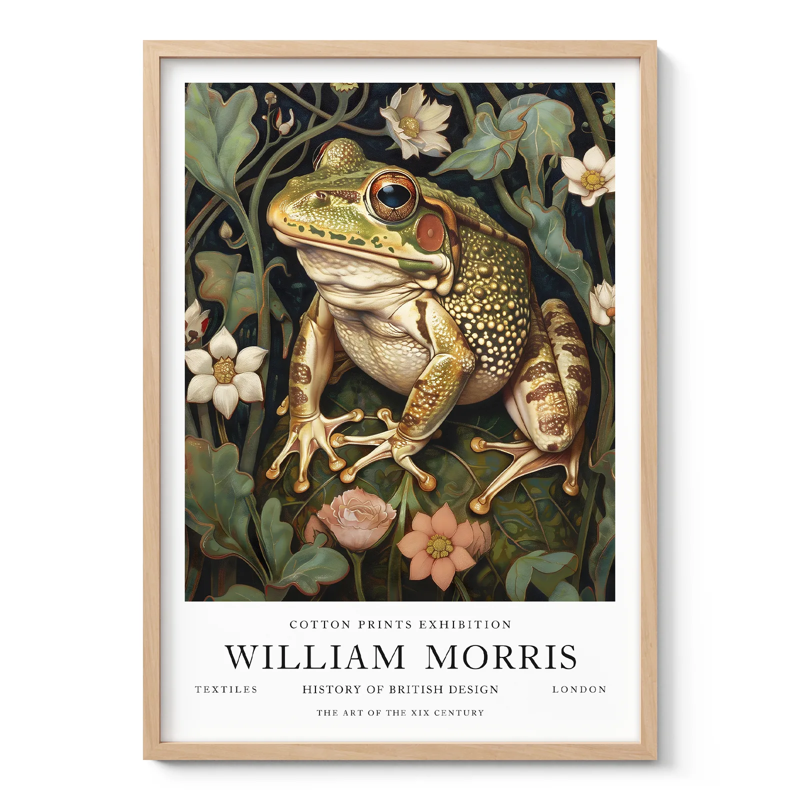 William Morris – Frog Wall Art