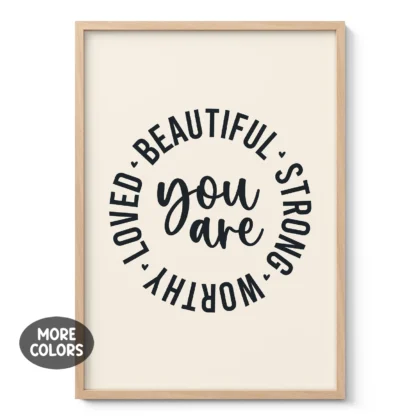 Self Love Wall Art Poster or Canvas Print