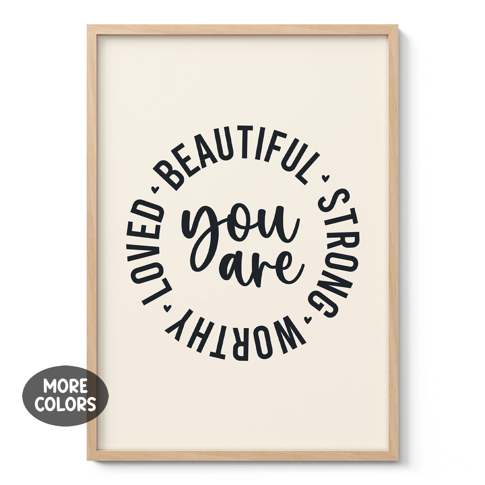 Self Love Wall Art Poster or Canvas Print