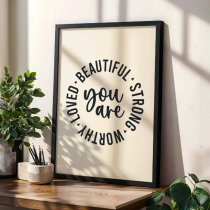 Self Love Wall Art Poster or Canvas Print
