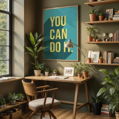 You Can Do It – Poster or Canvas Print