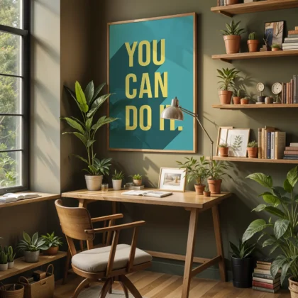 You Can Do It – Poster or Canvas Print