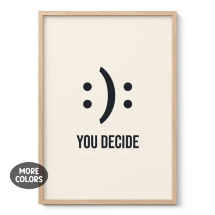 You Decide Poster