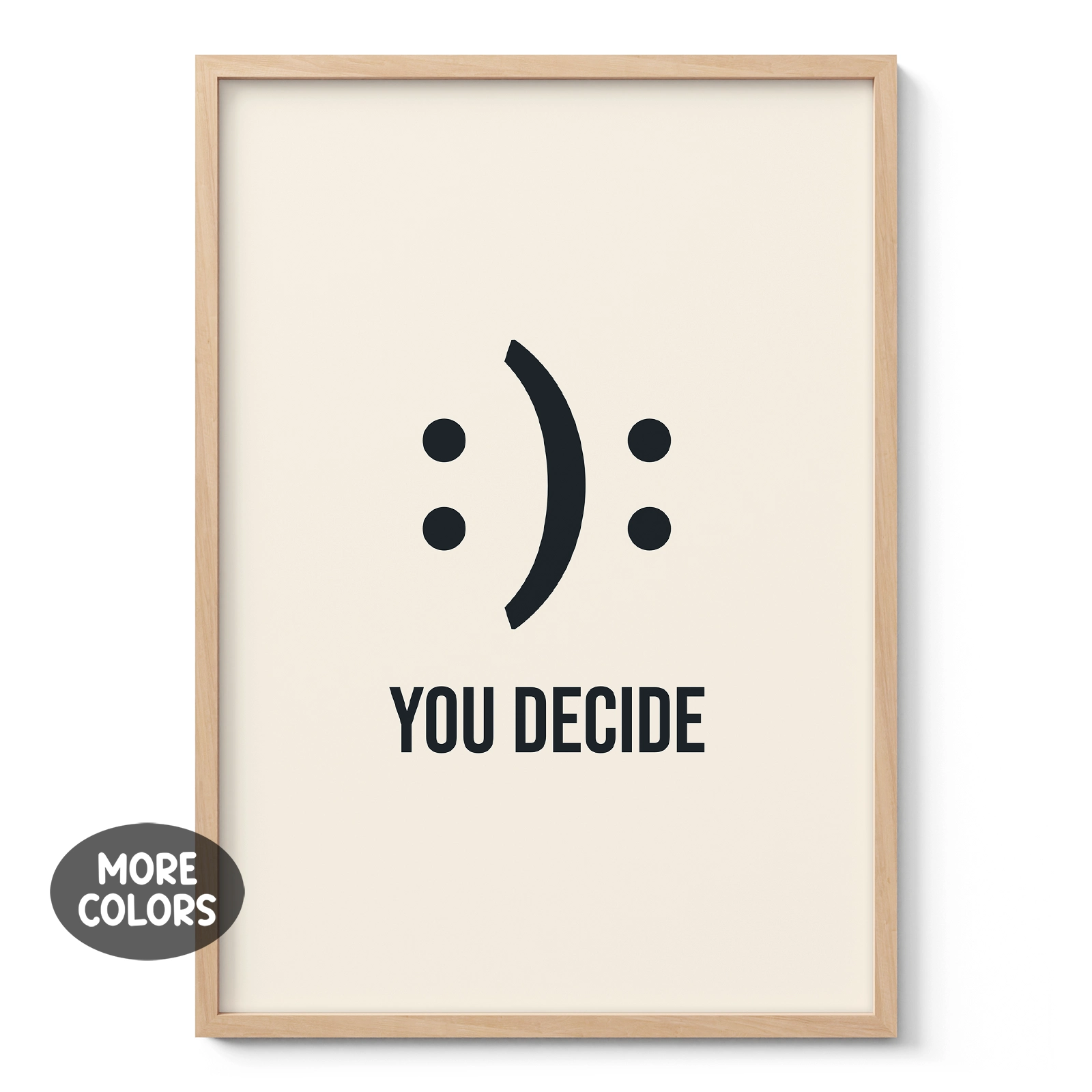 You Decide Poster