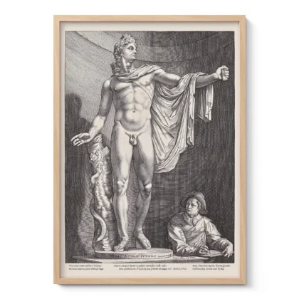 Greek Mythology Poster – Apollo Belvedere Print