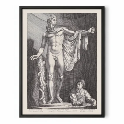 Greek Mythology Poster – Apollo Belvedere Print